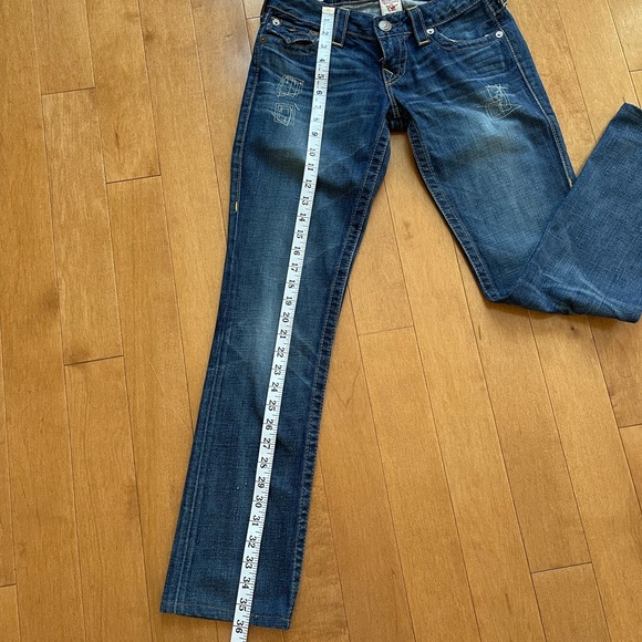 True Religion Billy Straight Leg Jeans in 25 - Picture 10 of 12